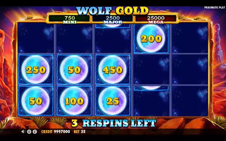 Wolf Gold peli ominaisuudet